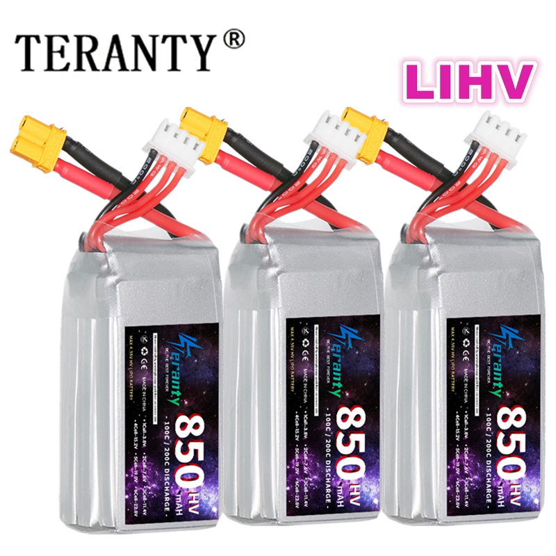 Drone Battery Connector - 1/2/3 adet TERANTY 3S 11.4V Lipo