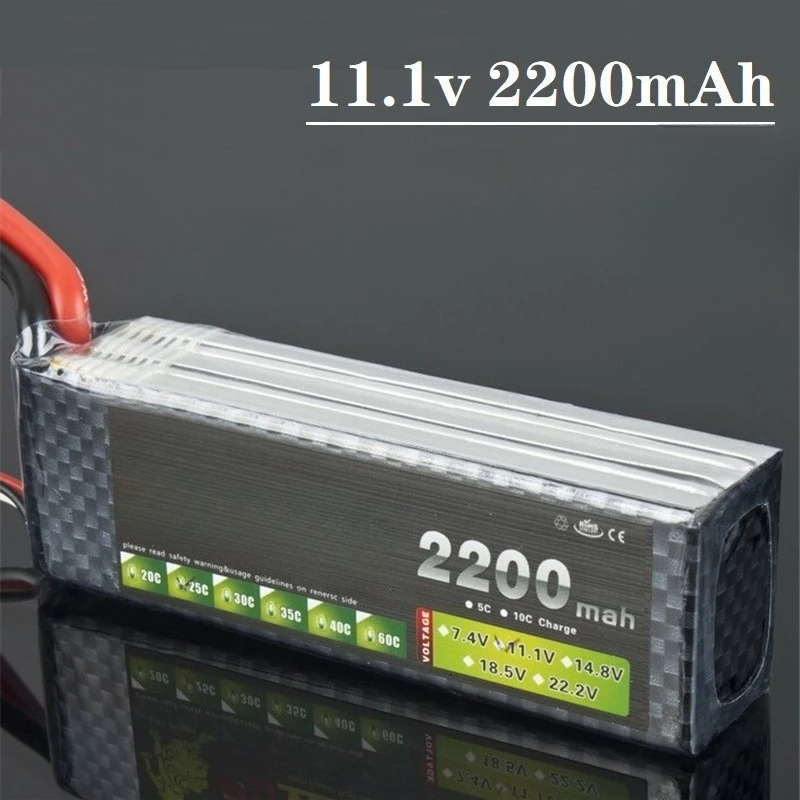 Yeni 3S 30C 11.1V 2200mAh Li-p - Drone Battery 3S incelemesi ve fiyatı