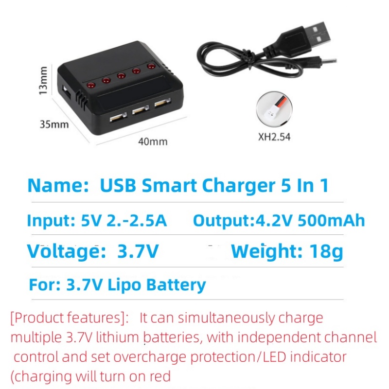 Syma X5HW X5HC X5C X5SW 3.7 V  - Drone Battery Charger incelemesi ve fiyatı