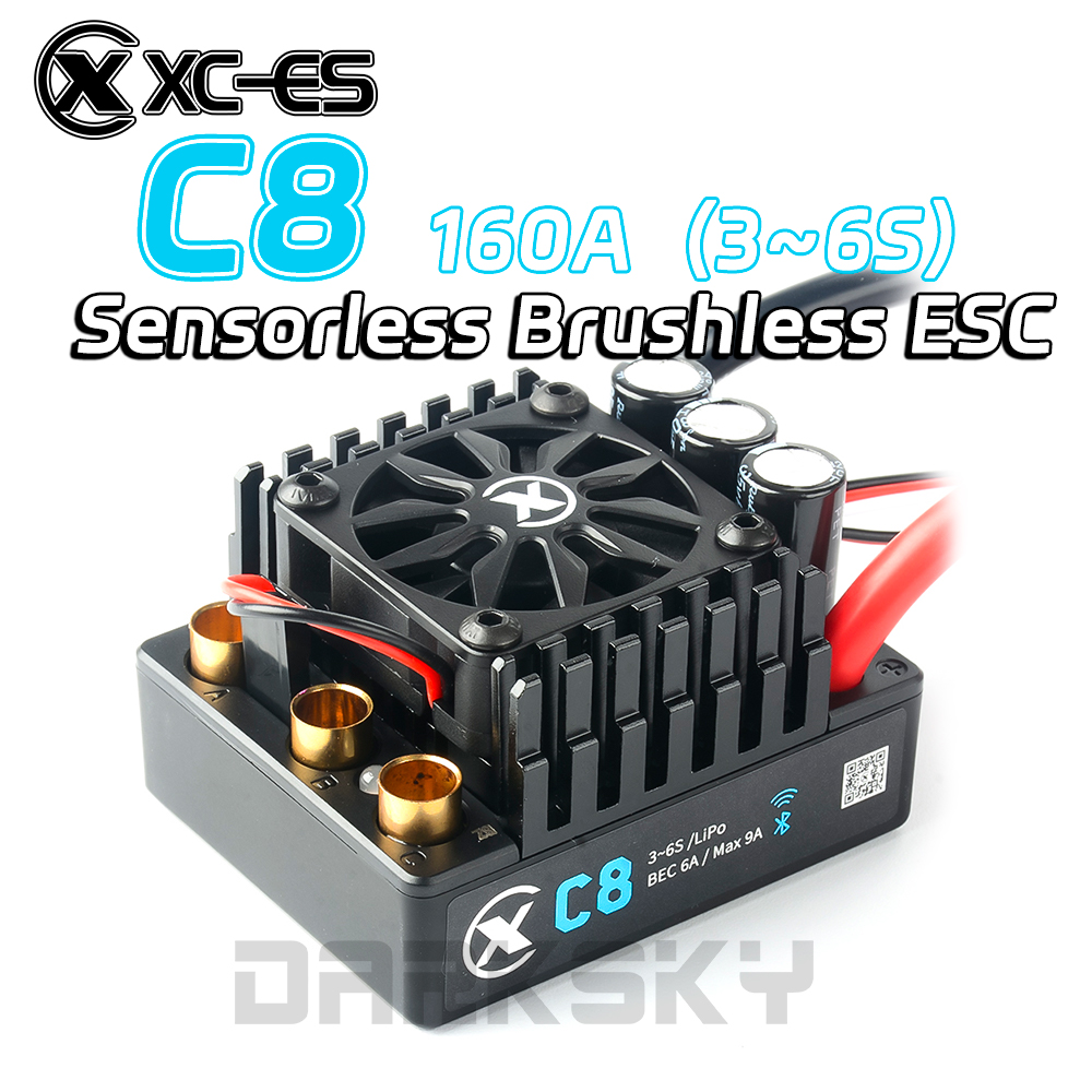 XC-ESC C8 160A Fırçasız ESC 3- - Drone Battery 6S incelemesi ve fiyatı