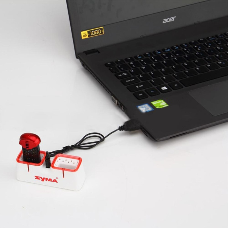 Syma X22 X22W Drone pilleri iç - Drone Battery Charger incelemesi ve fiyatı